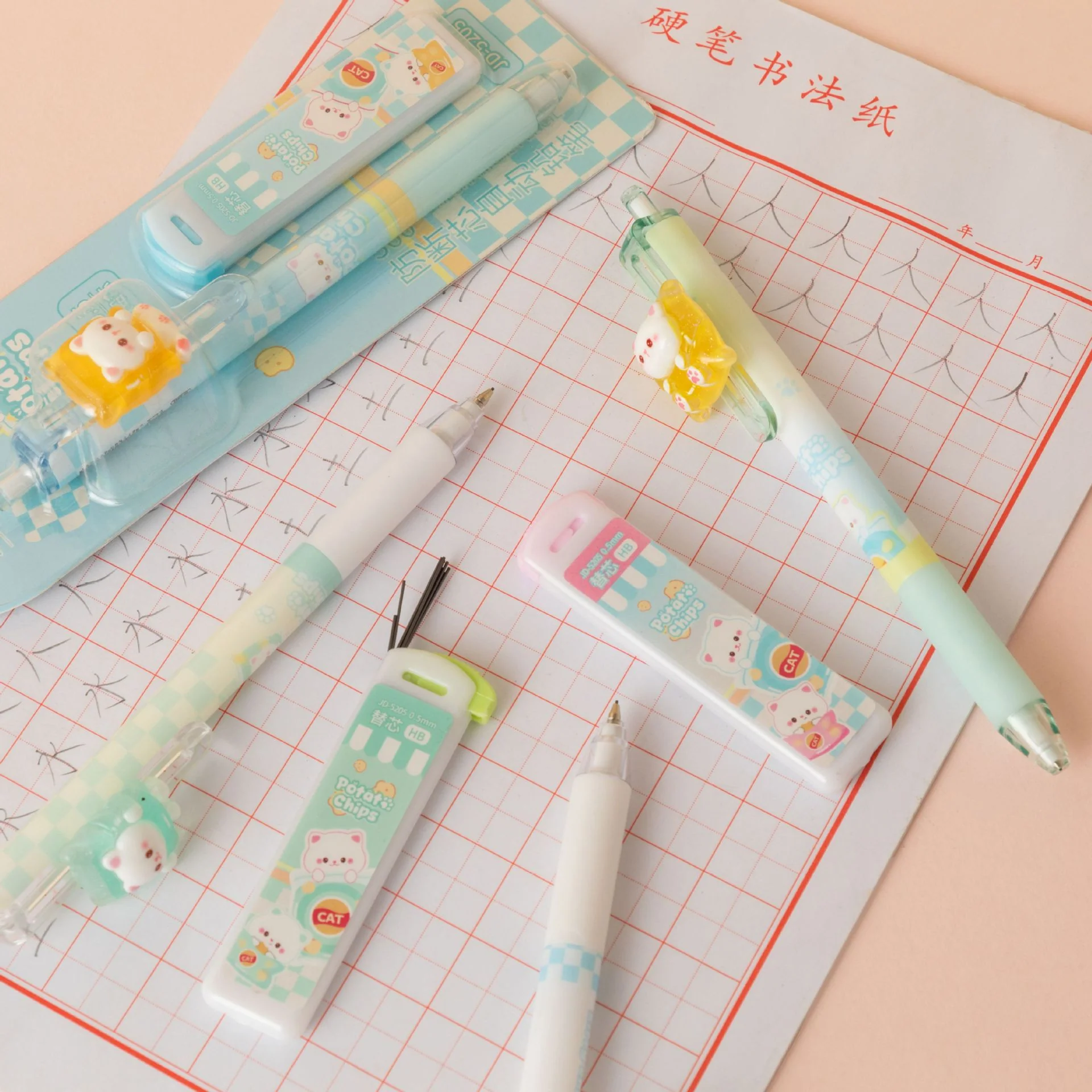 Kawaii Potato Chips Mechanical Pencil - Image 3