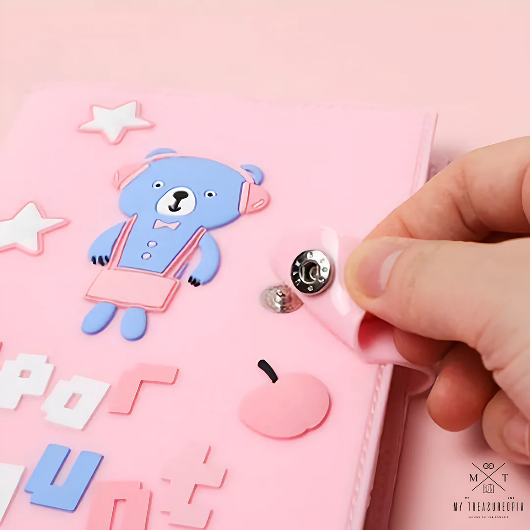 Kawaii Silicone Cover Diary - Image 3