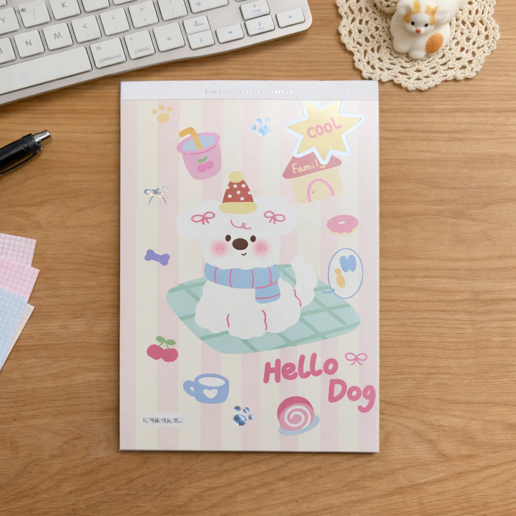 Kawaii Puppy Paper Pad - Image 3