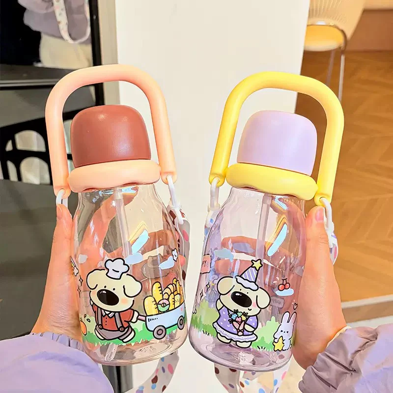 Kawaii Puppy Water Bottle - Image 2