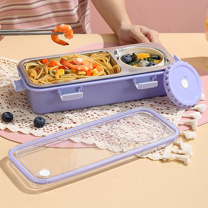 Kawaii Stainless Steel Lunch Box - Image 3
