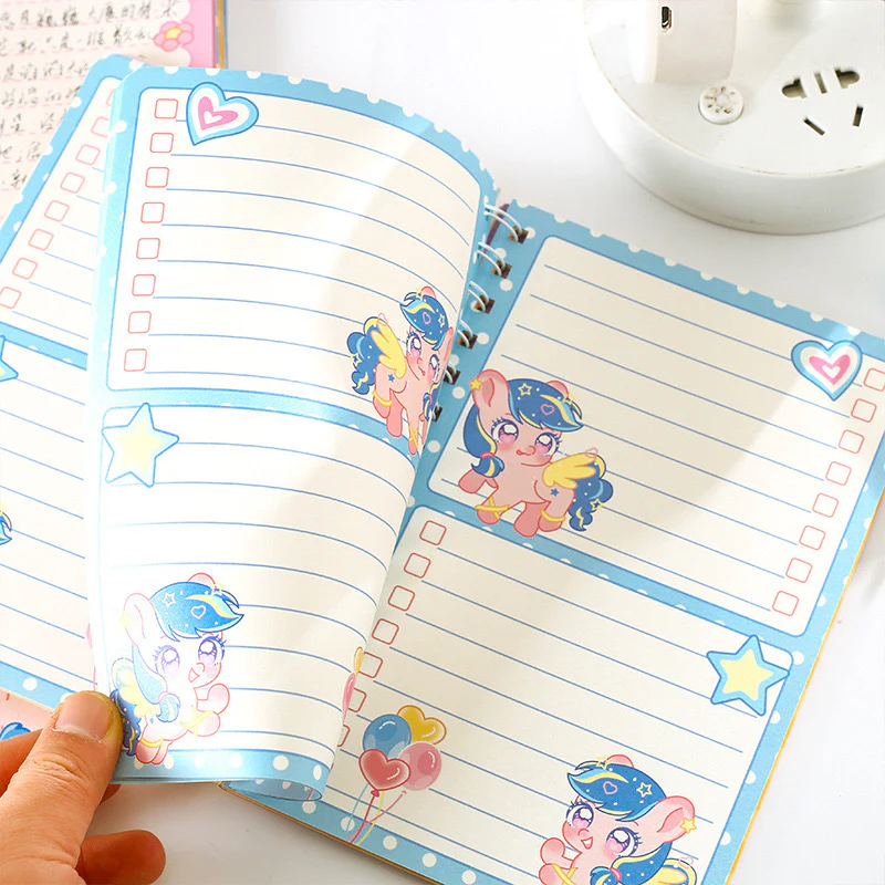 Kawaii Unicorn Spiral Diary - Image 3
