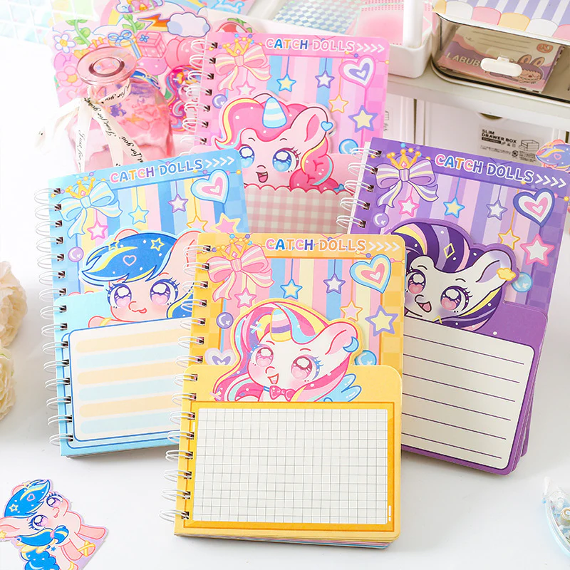 Kawaii Unicorn Spiral Diary - Image 4