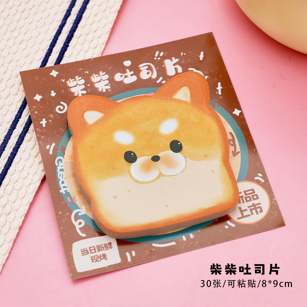 Kitty Bread Mini Sticky Note - Image 7
