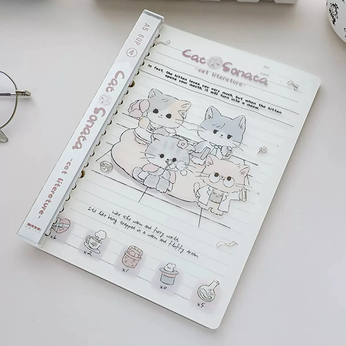Kitty Sonata Binder Diary - Image 3