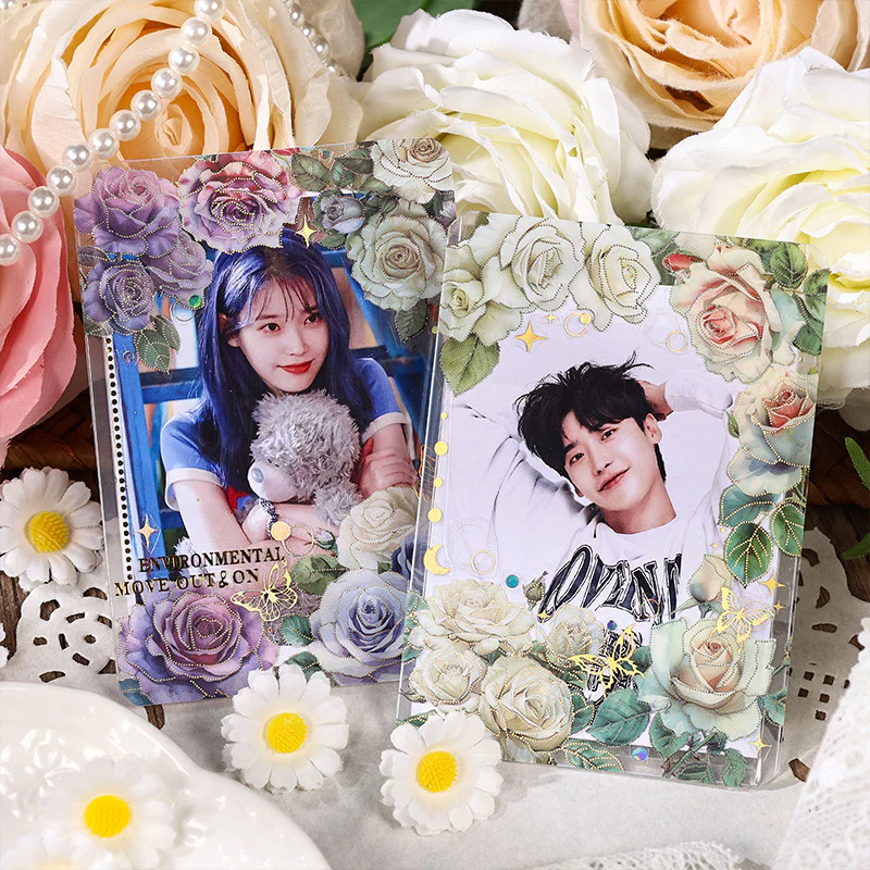 Korean Flower Journal Sticker (4 Sheet) - Image 3