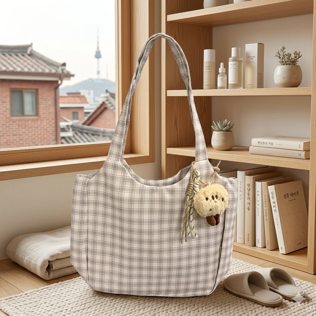 Korean Style Tote Bag - Image 3