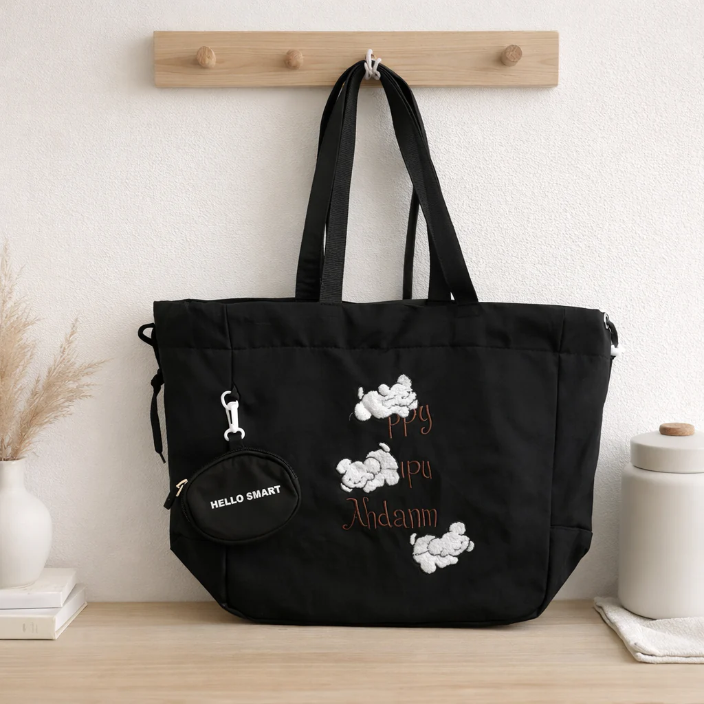 Korean Style Tote Bag - Image 2