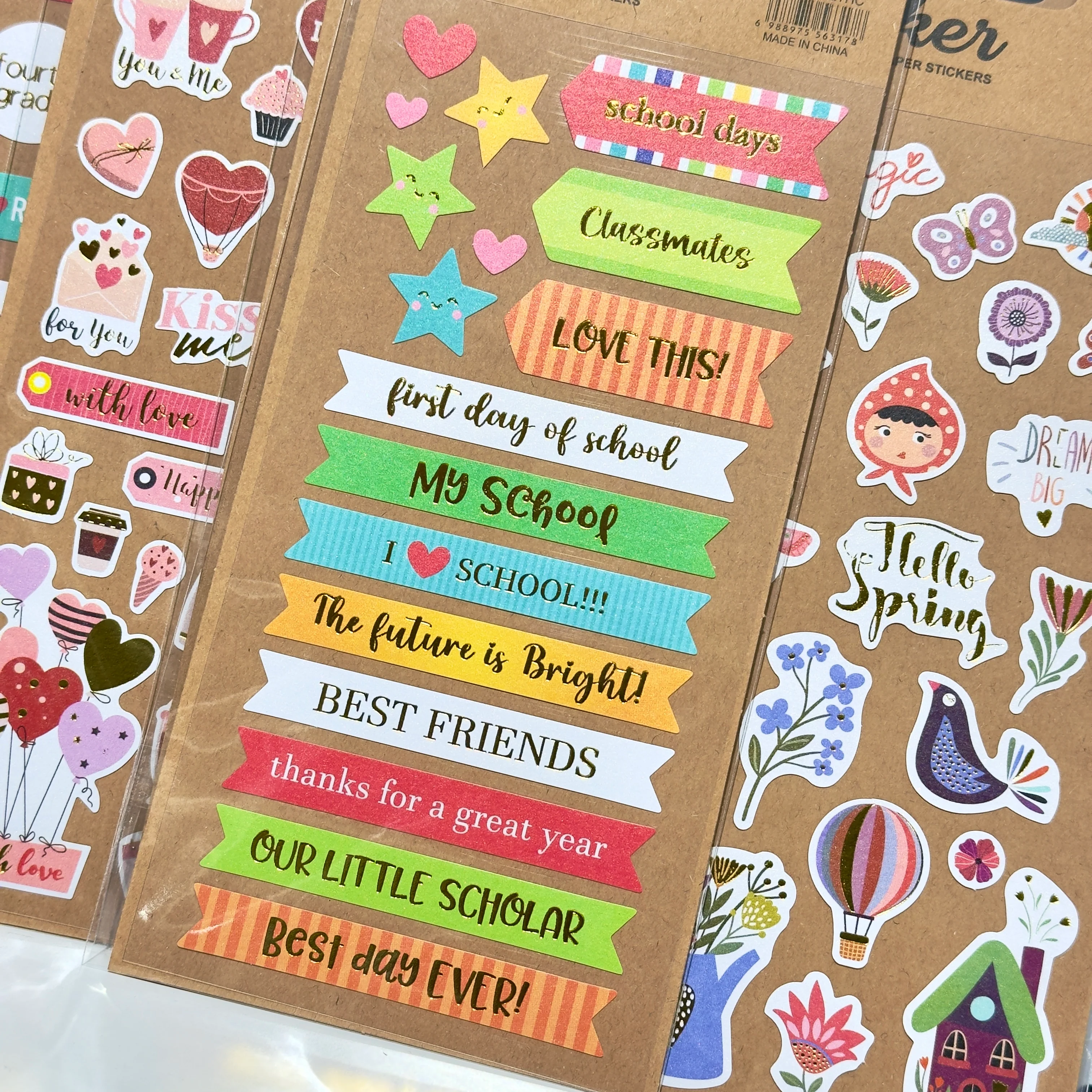 Kraft Deco Stickers - Image 3