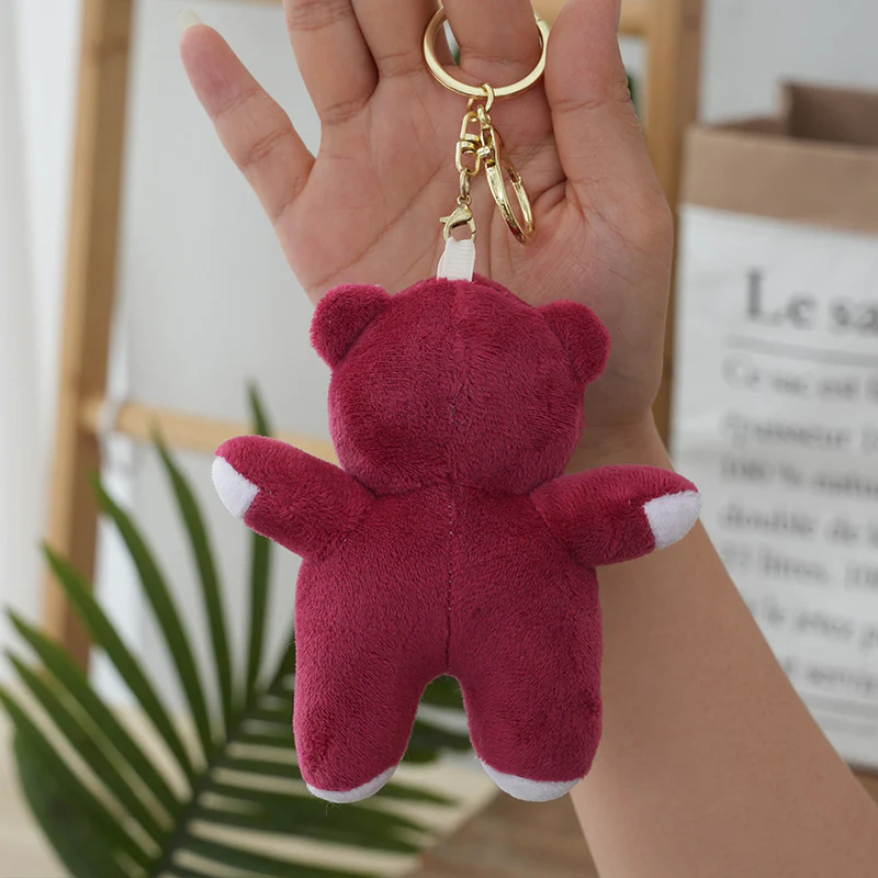 Lotso Bear Plush Keychain - Image 3