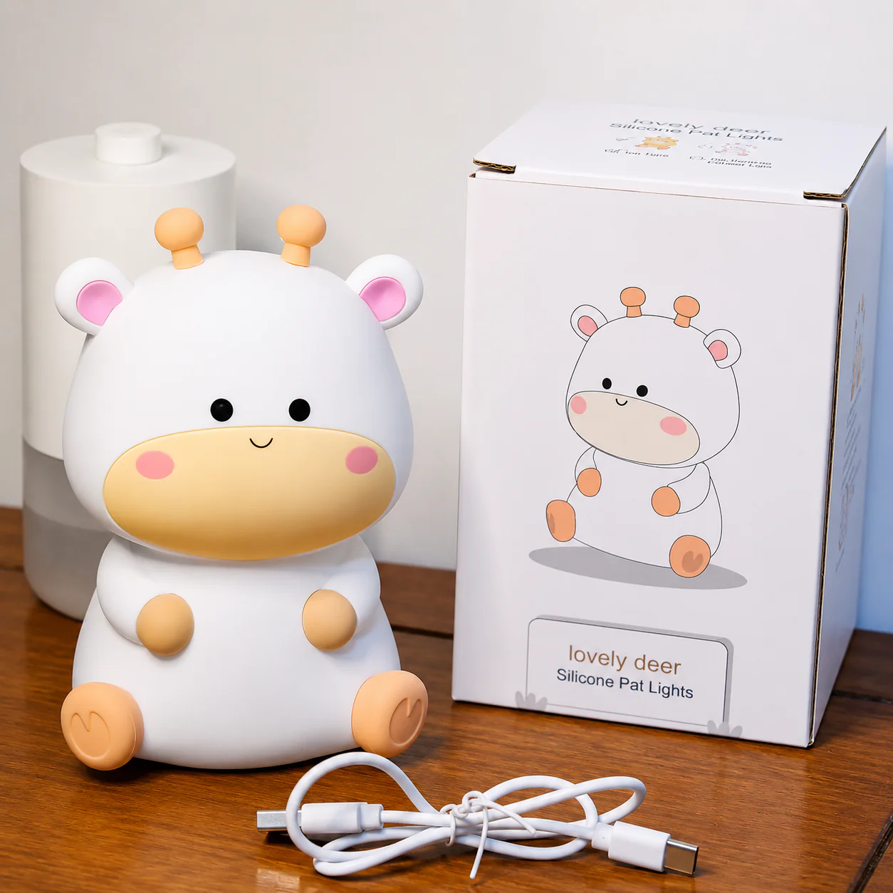 Lovely Deer Silicone Lamp - Image 2