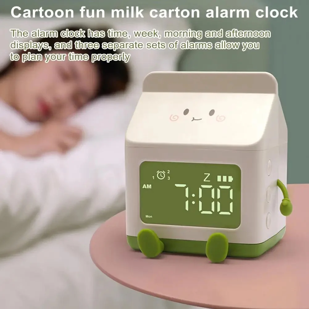 Milk Carton Alarm Clock - Image 6