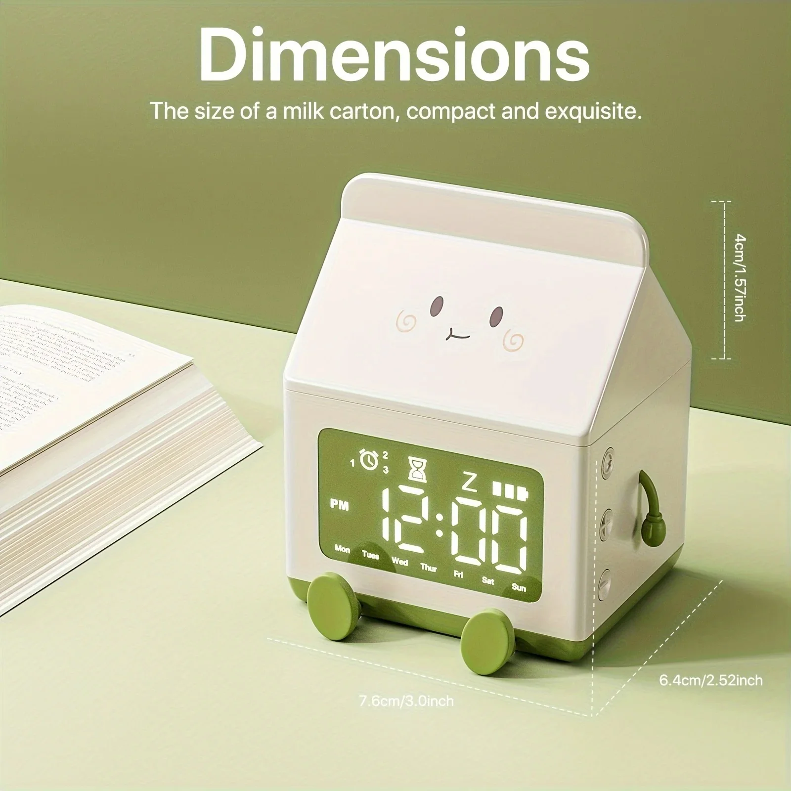 Milk Carton Alarm Clock - Image 8