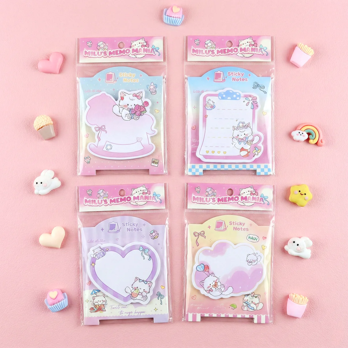 Milu Cat Sticky Notes - Image 3