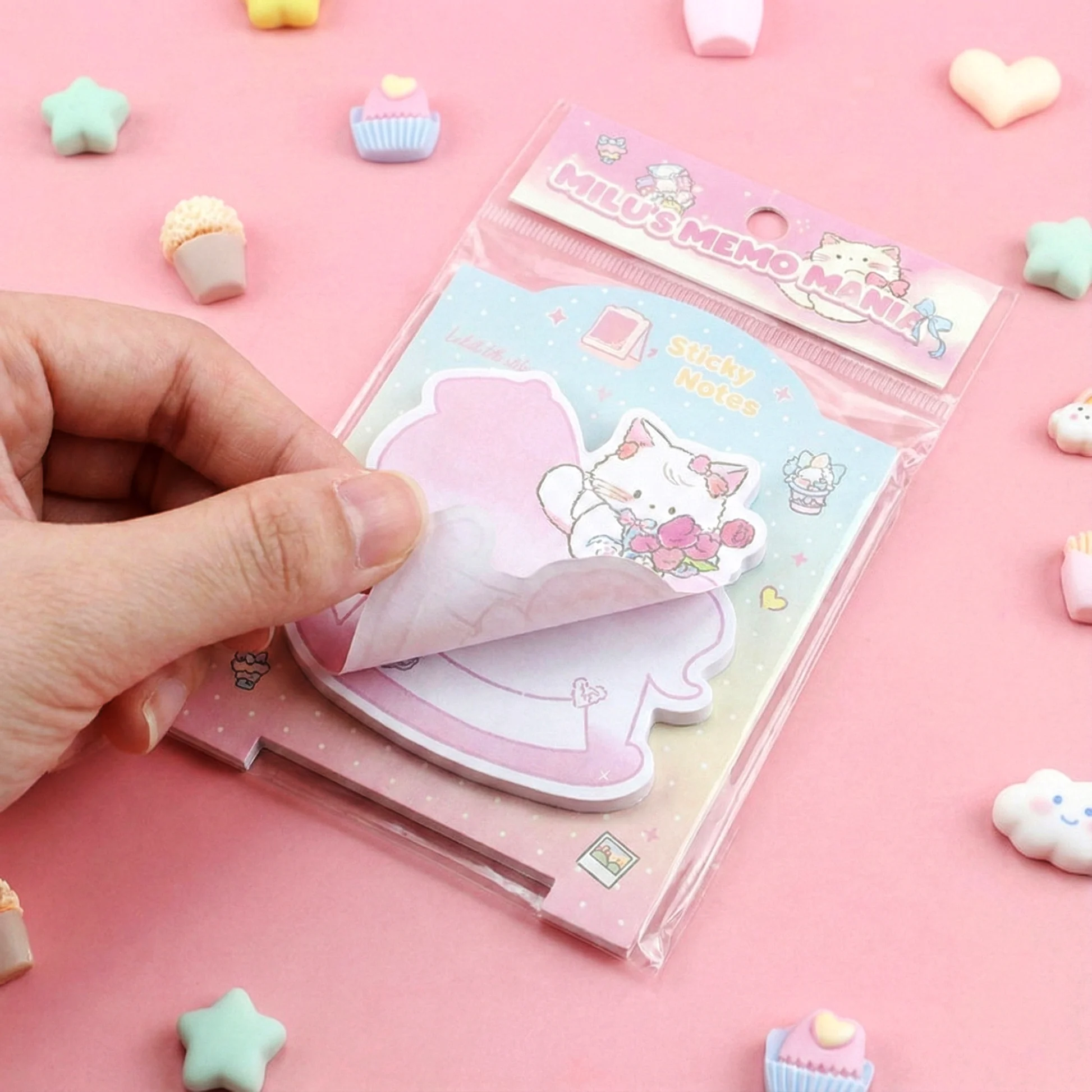 Milu Cat Sticky Notes - Image 4