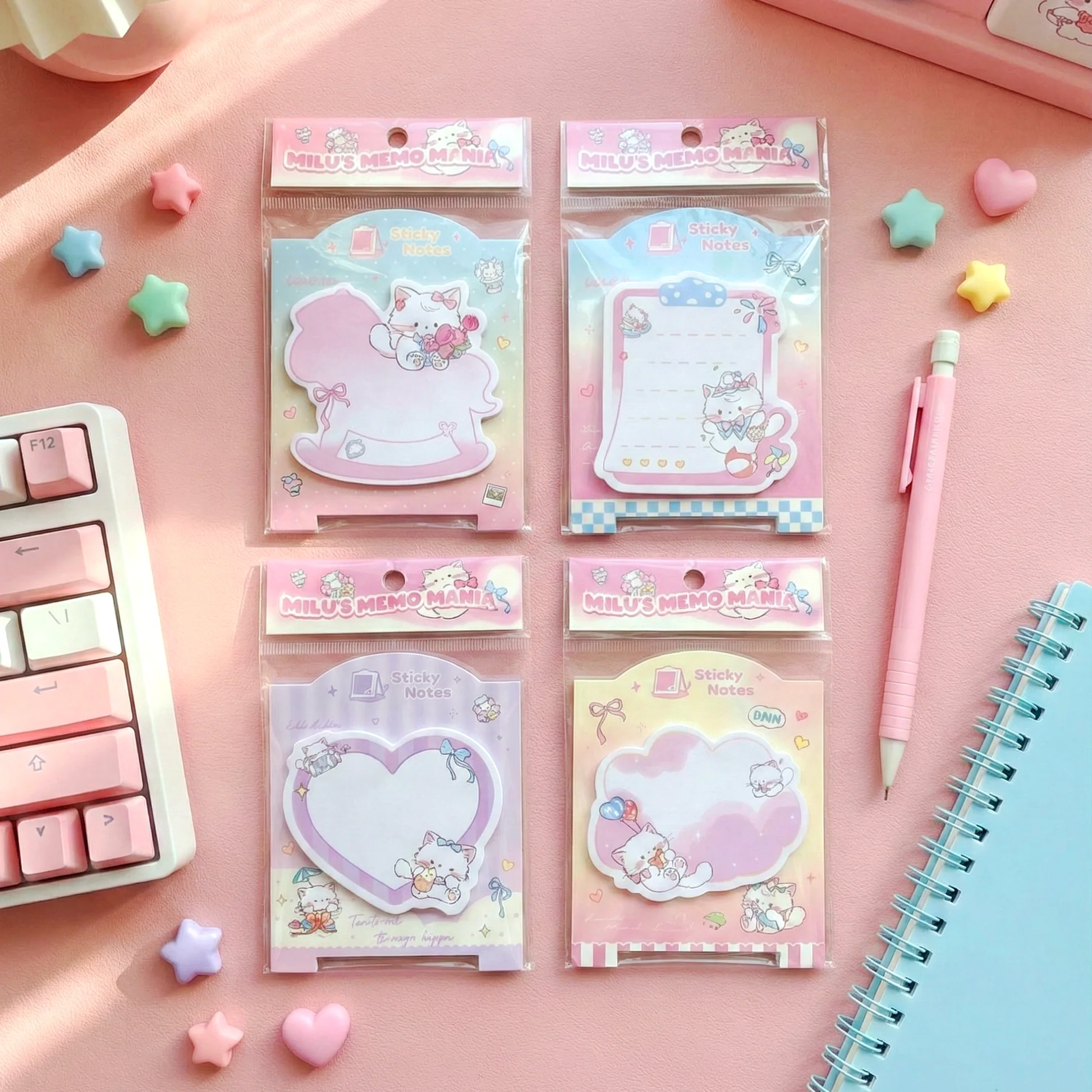 Milu Cat Sticky Notes - Image 5