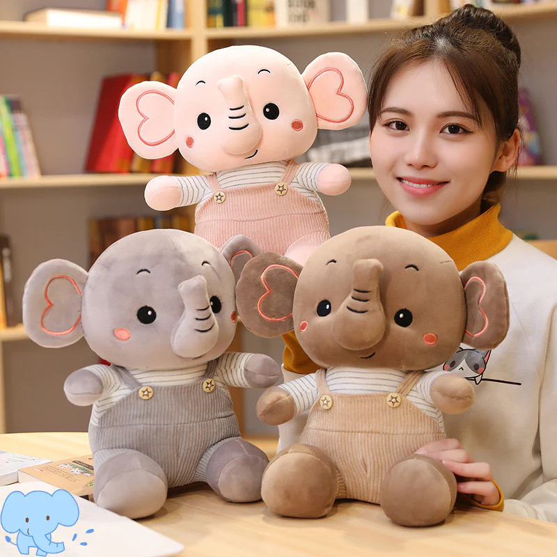 Mini Elephant Plushie - Image 2