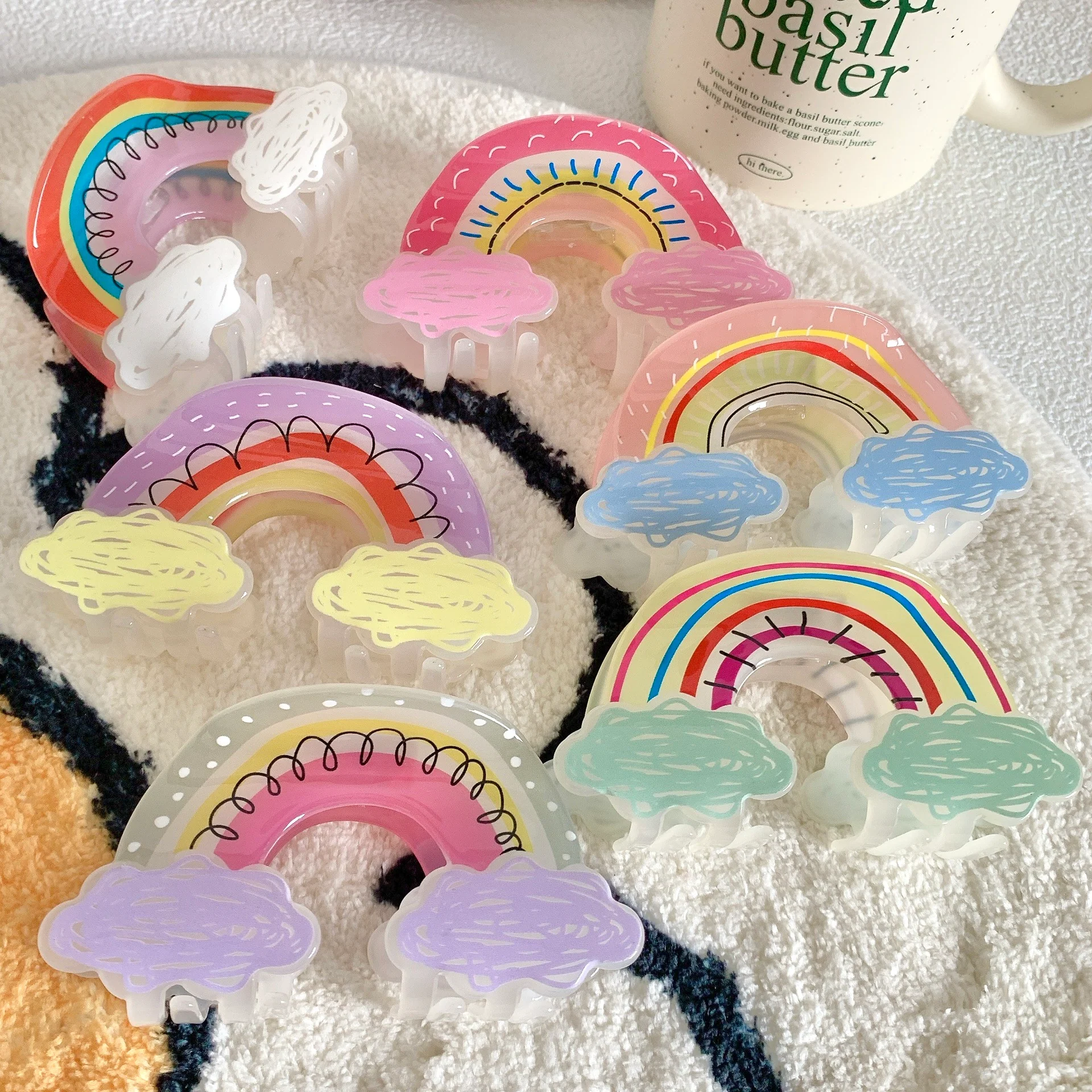 Mini Rainbow Claw Clip - Image 4