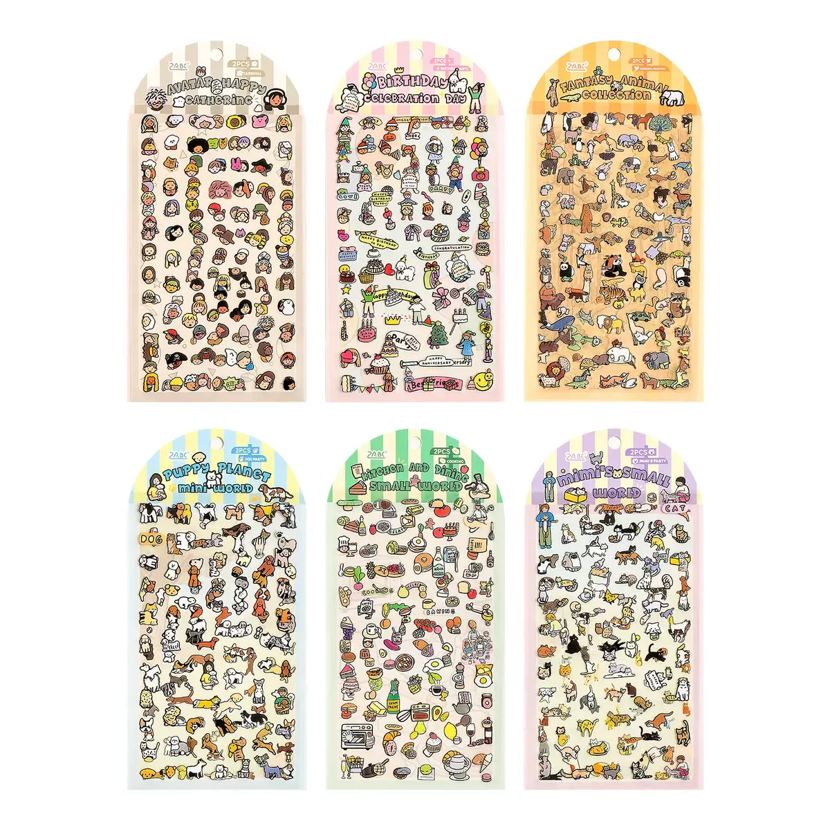 Mini World Sticker Pack - Image 5