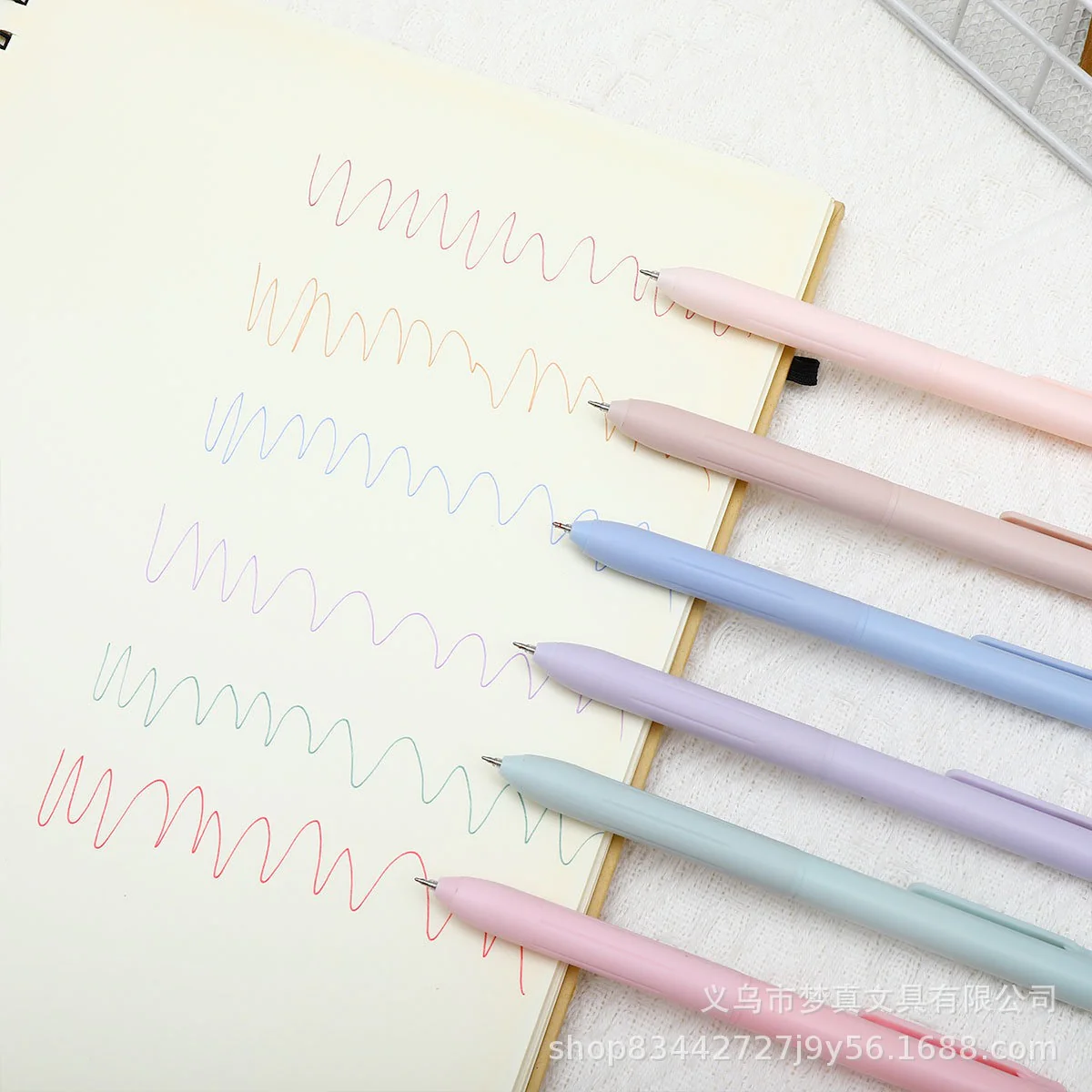 Morandi Neutral Pen (set of 6pcs) - Image 2
