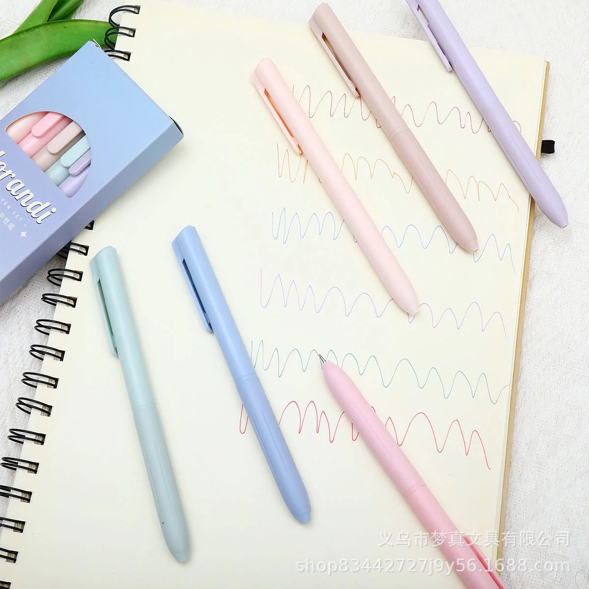 Morandi Neutral Pen (set of 6pcs) - Image 3