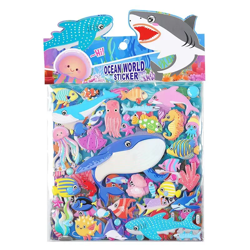 Ocean World Puffy Sticker Pack - Image 5