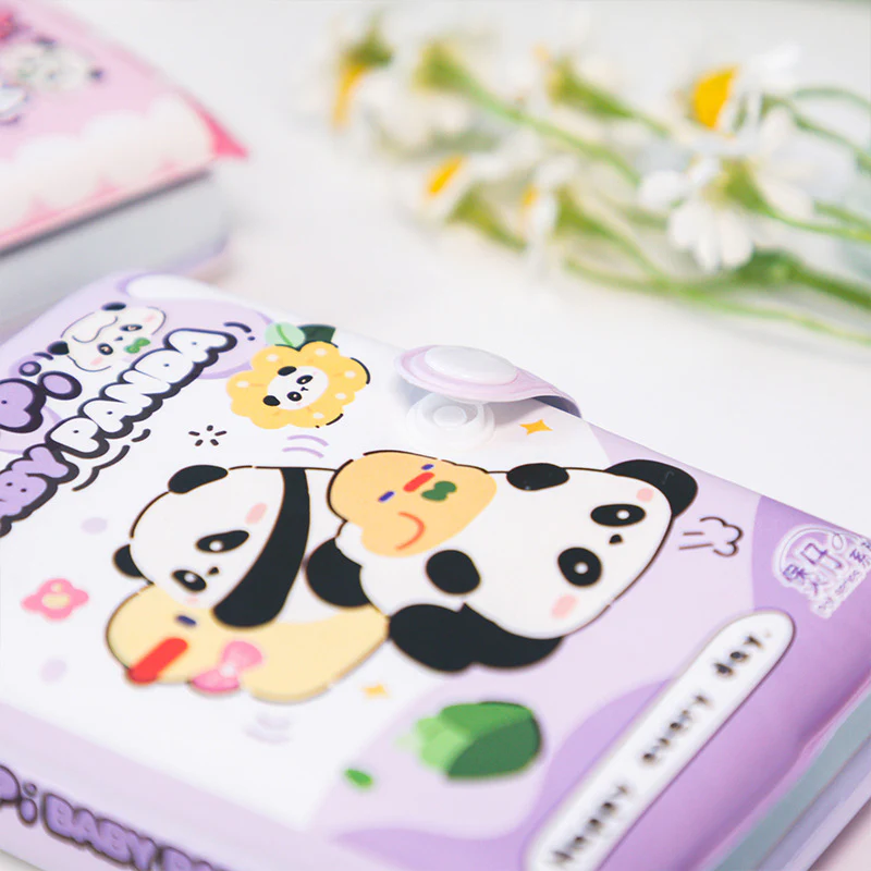 Panda Mini Puffy Diary - Image 3
