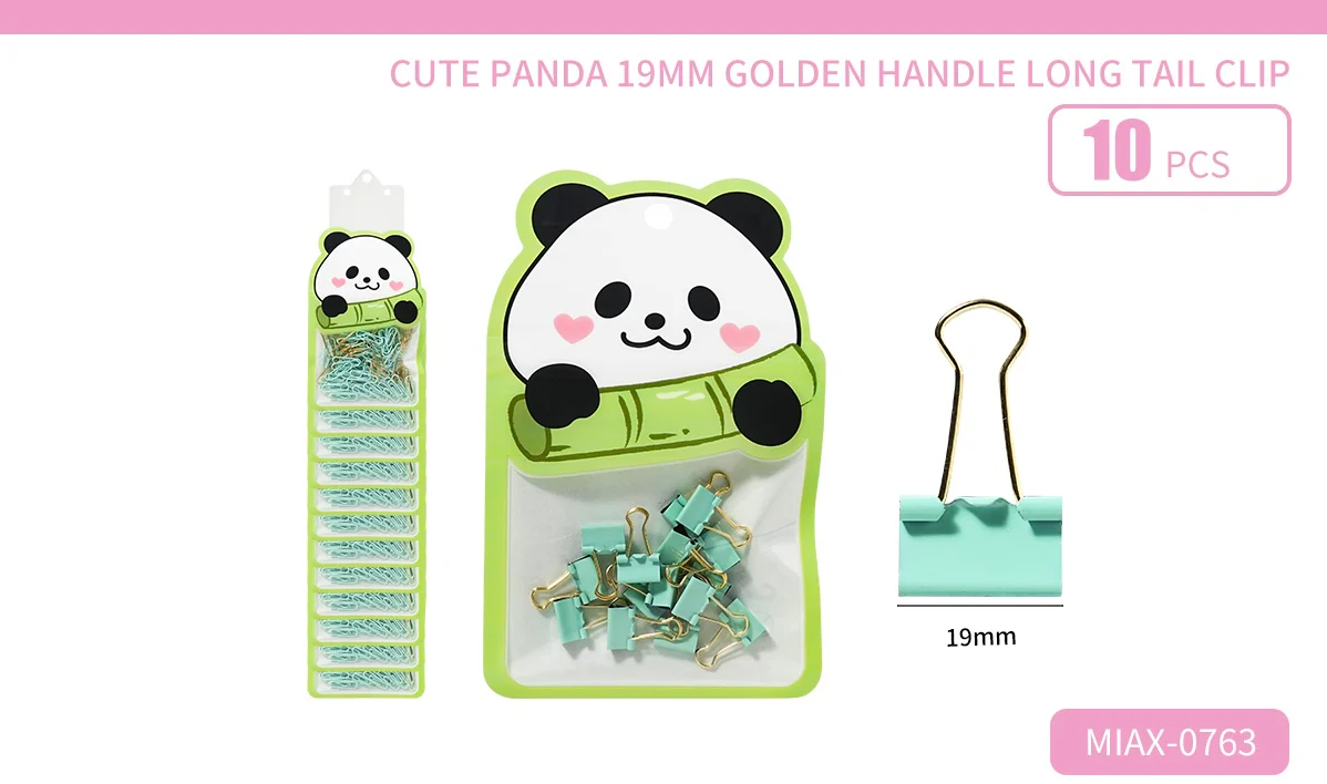Panda Long Tail Paper Clip - Image 2