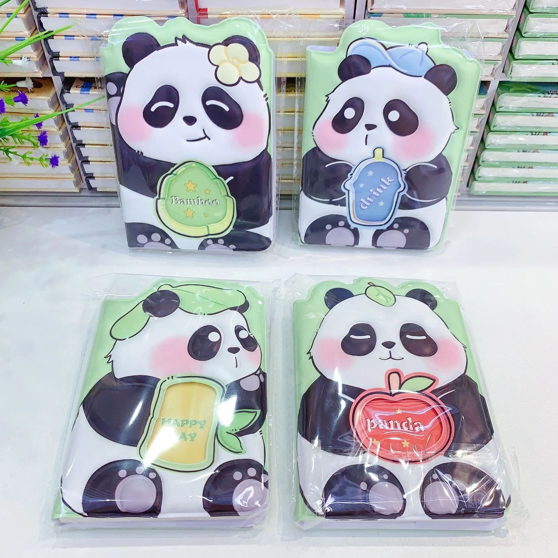 Panda Puffy Mini Diary - Image 2