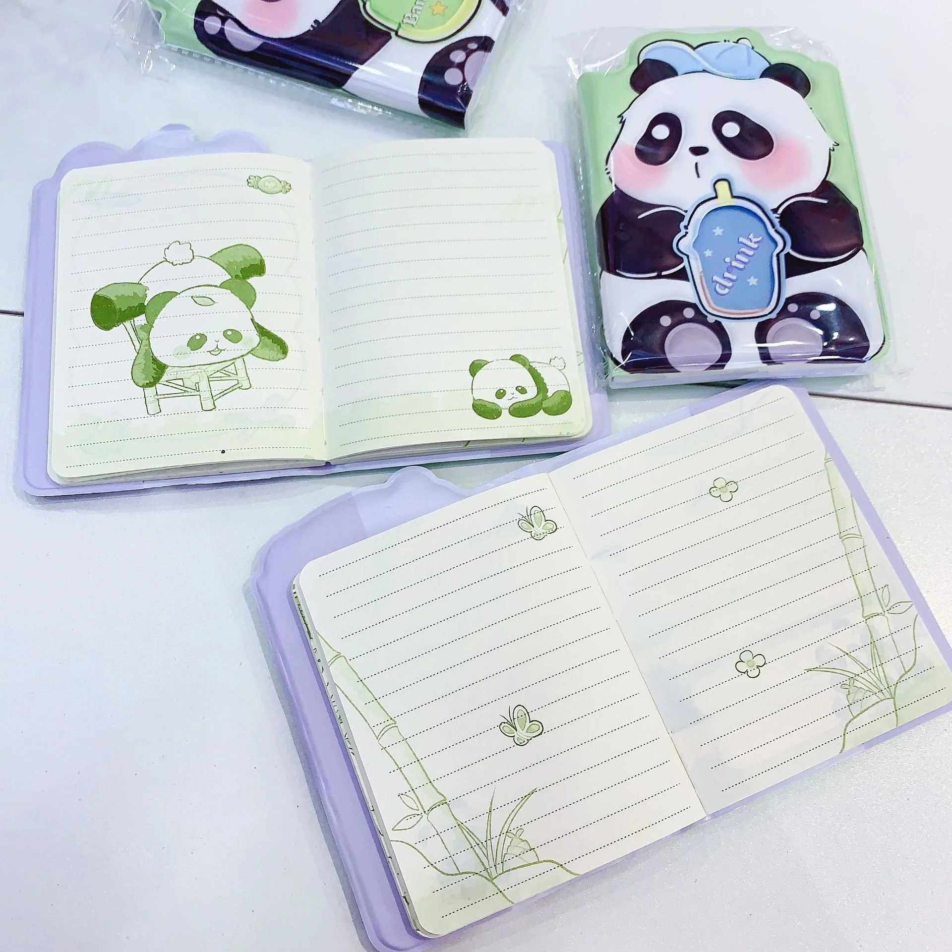 Panda Puffy Mini Diary - Image 4