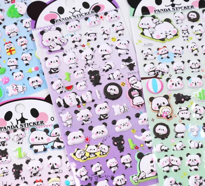 Panda Puffy Stickers - Image 6