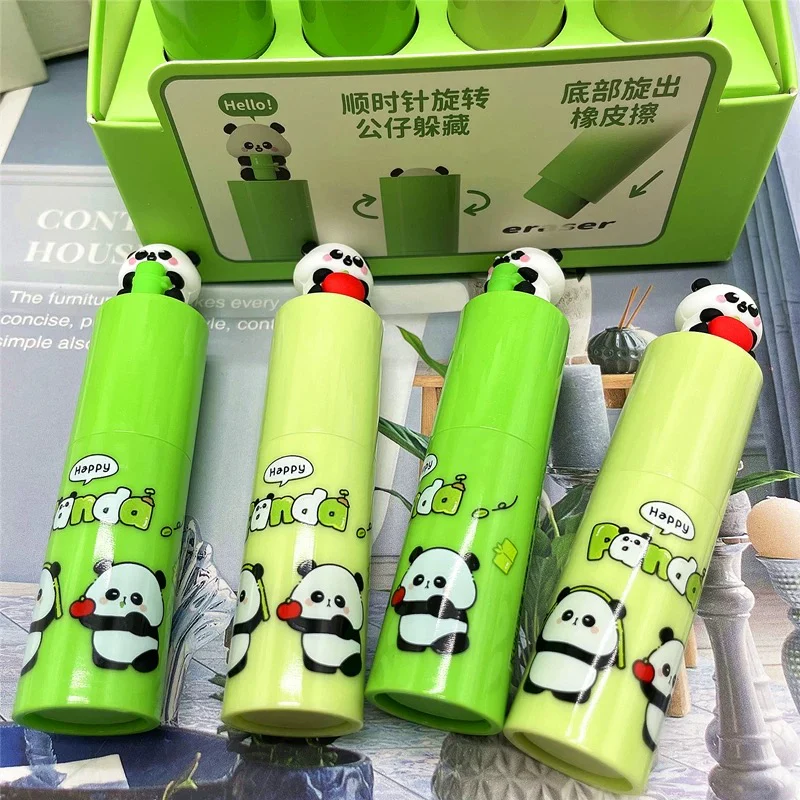 Panda Push Pull Eraser - Image 3