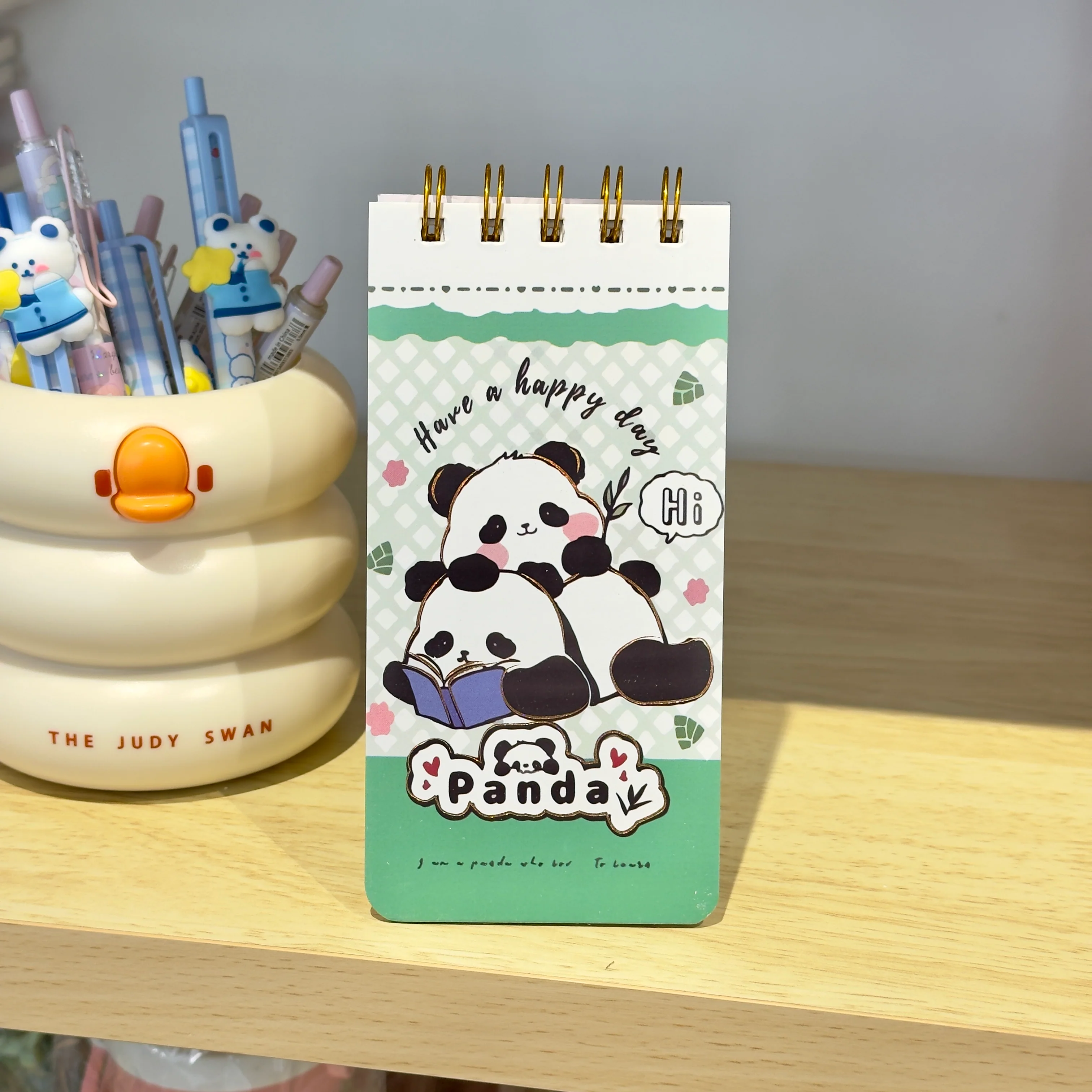 Panda Spiral Notepad - Image 3