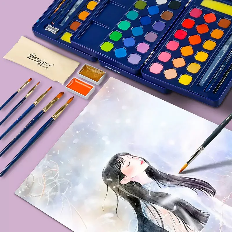 Pastel Splash Watercolor Set - Image 7