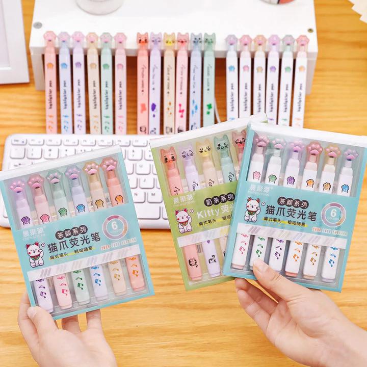 Paw Highlighter Pens - Image 3