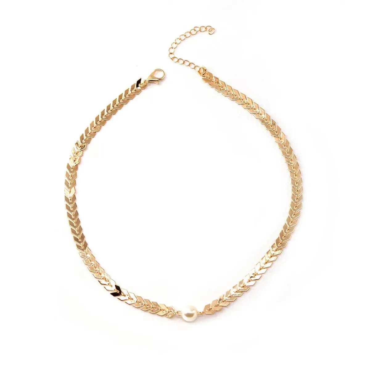 Pearl Choker Necklace - Image 5