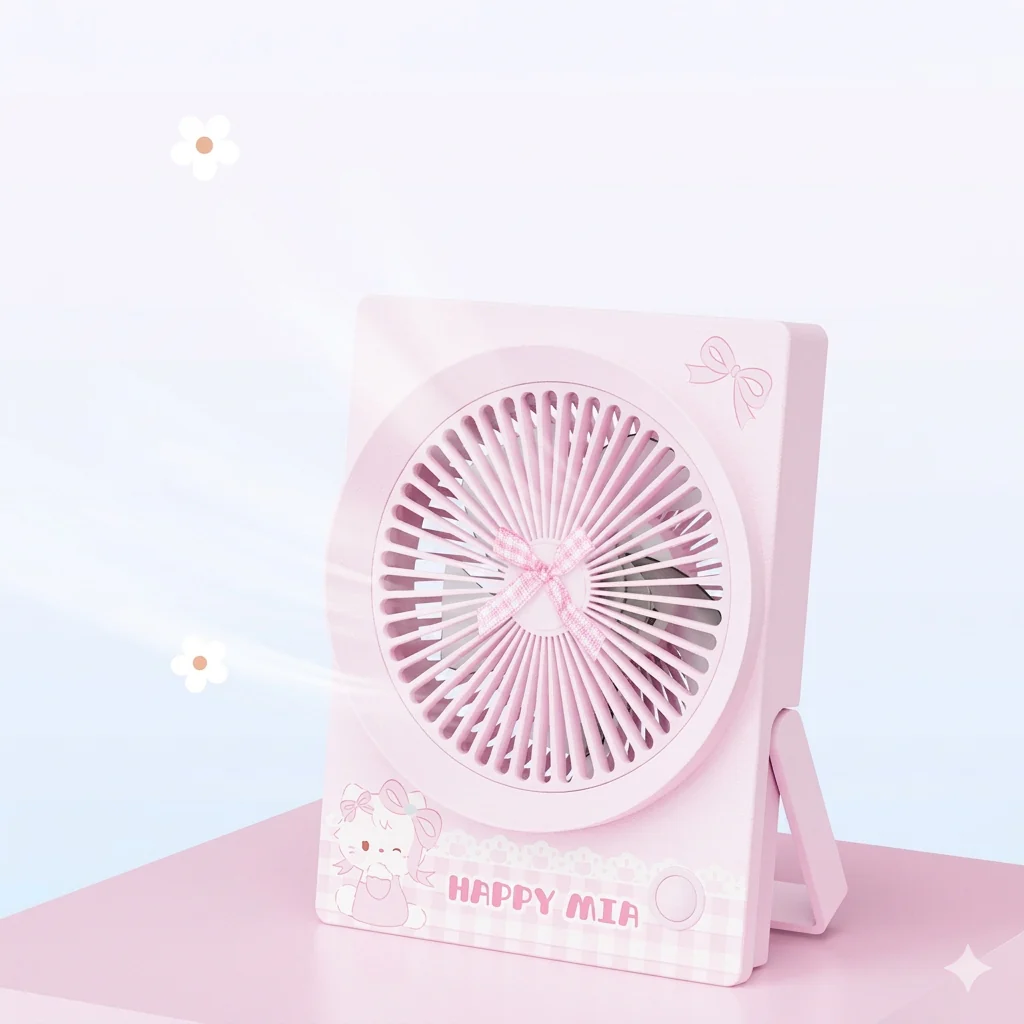 Kawaii Desk Fan - Image 3