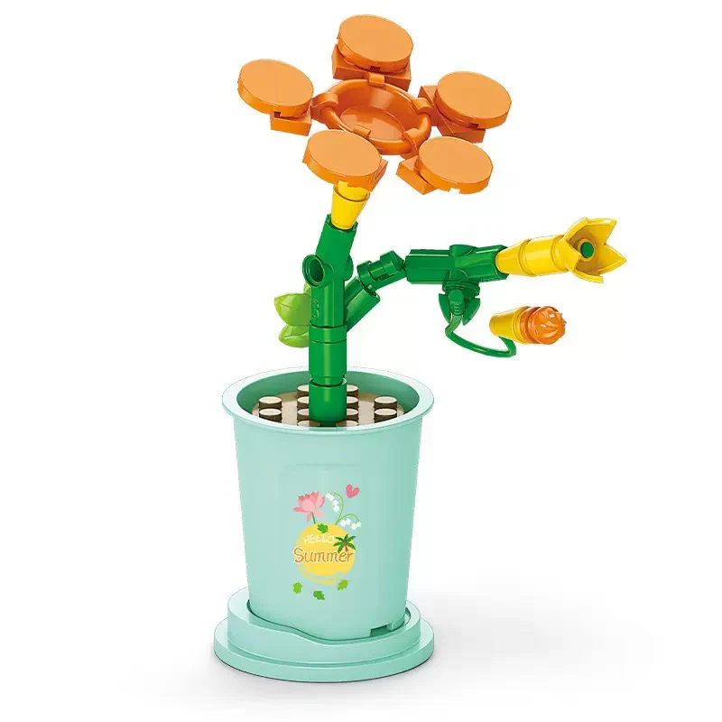 Petal Flower Pot Lego - Image 5