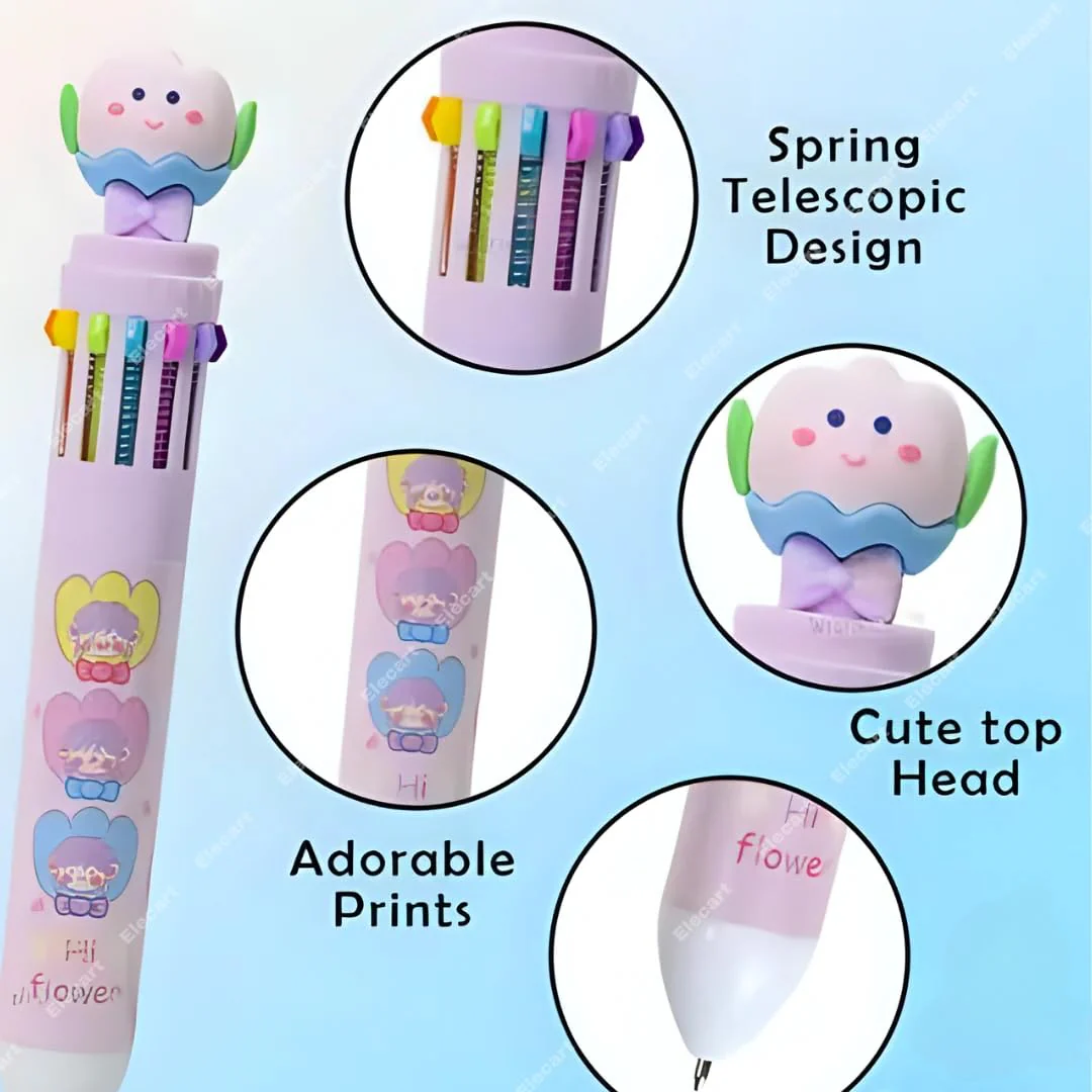 Petal Pop 10 in 1 Pen - Image 3