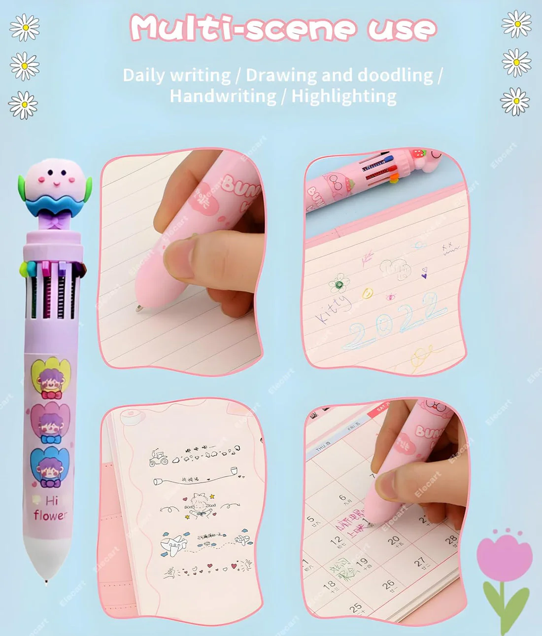 Petal Pop 10 in 1 Pen - Image 6
