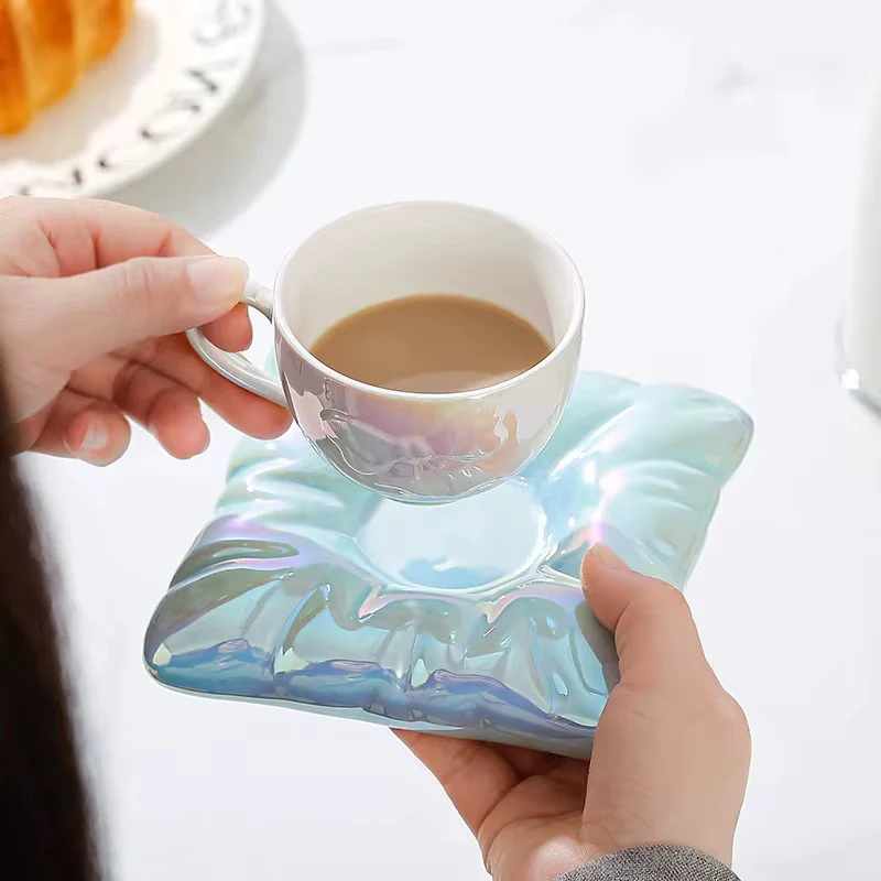 Pinteresty Bow Pillow Mug With Saucer - Image 5