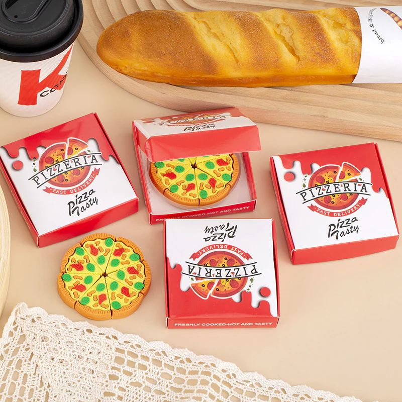 Pizza Box Eraser - Image 2