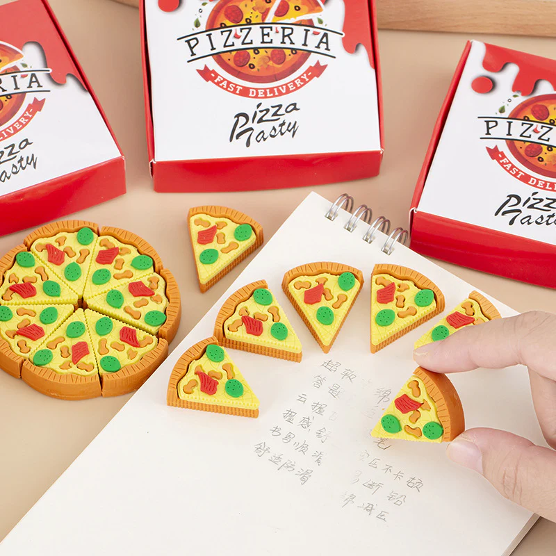 Pizza Box Eraser - Image 3