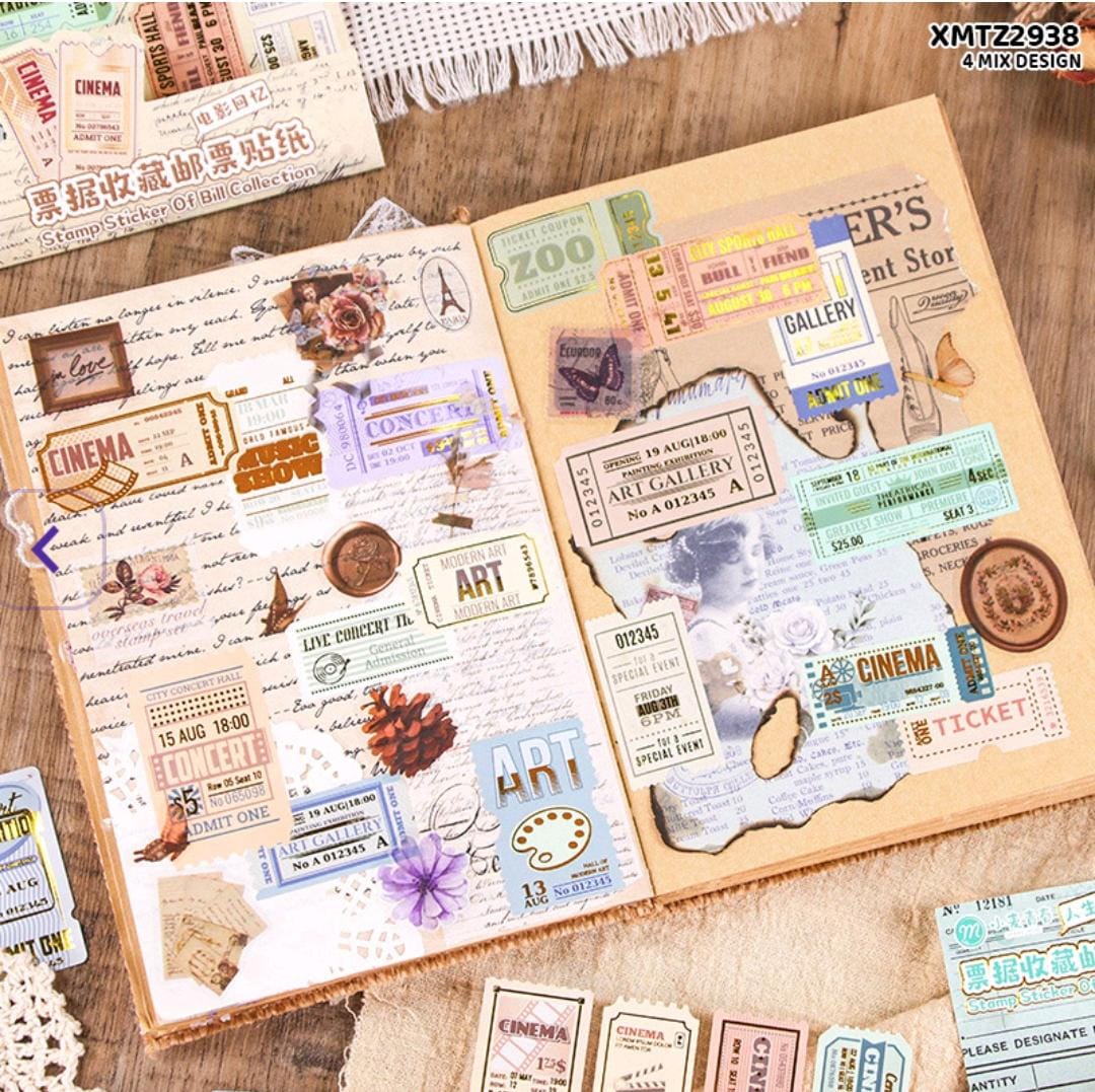 Postal Stamp Journal Sticker - Image 3