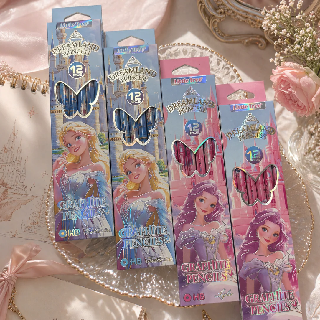 Premium Dreamland Princess Pencil Set