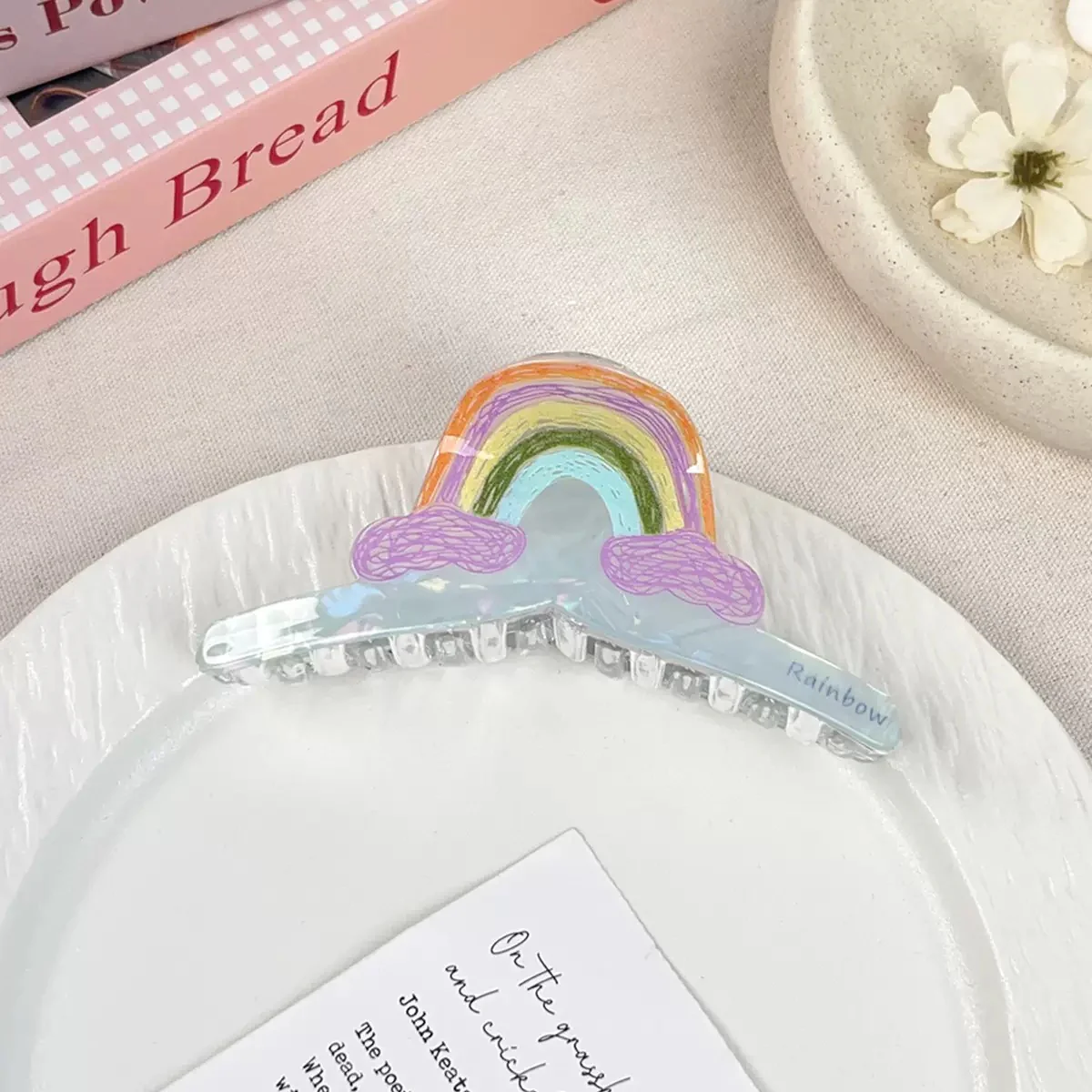 Premium floral hair clip - Image 3