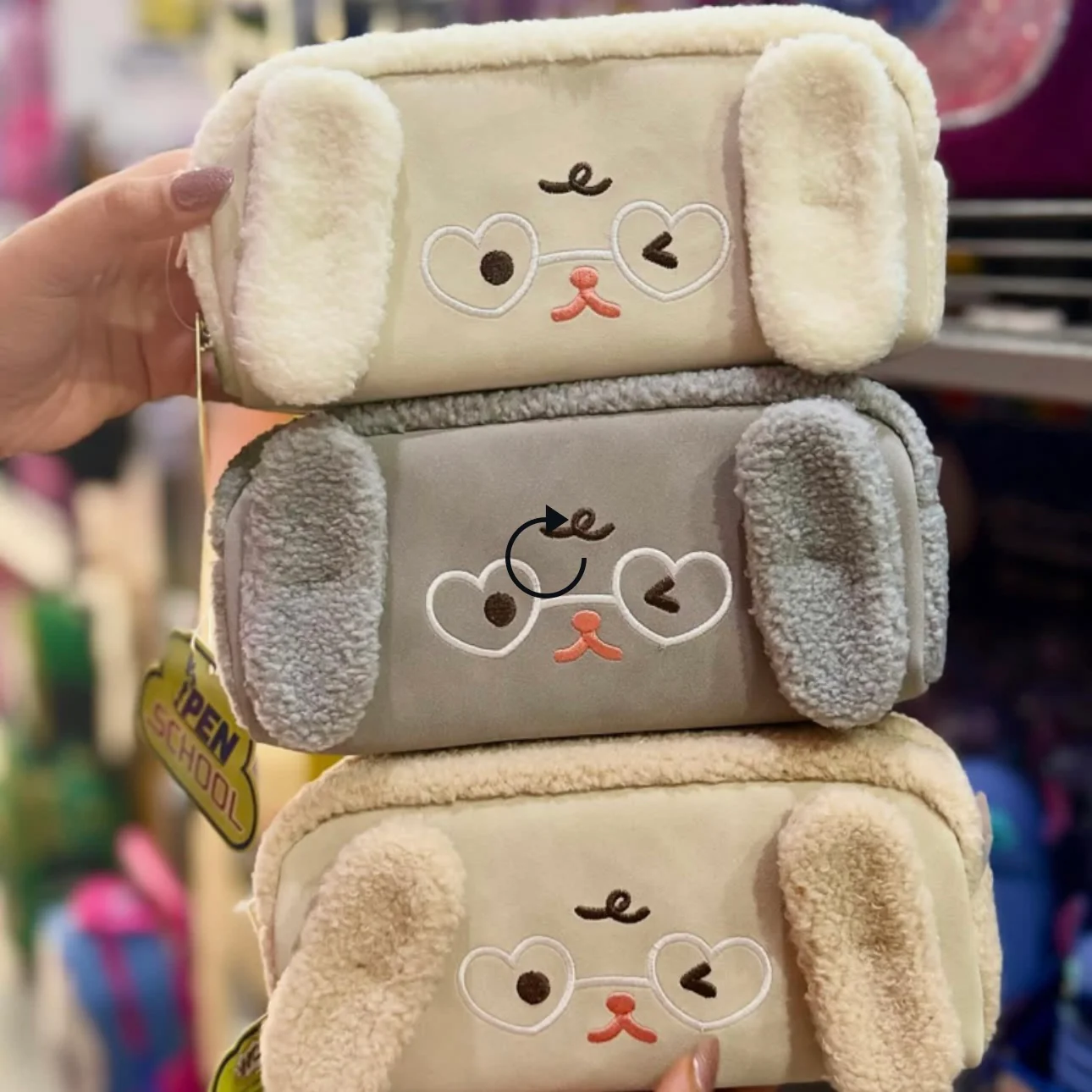 Premium Plush Pencil Case - Image 2