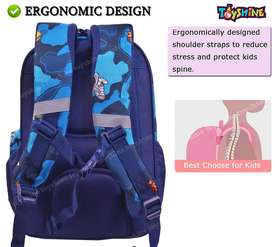 Premium Kids Astro School Bag - Image 3