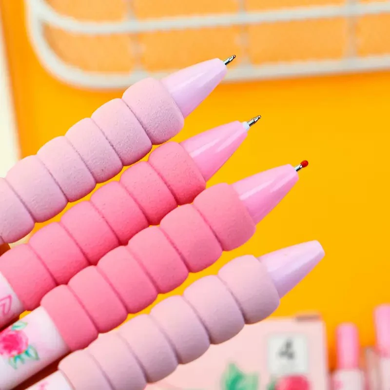 Rose Pink Butterfly Silk Pen Set - Image 2