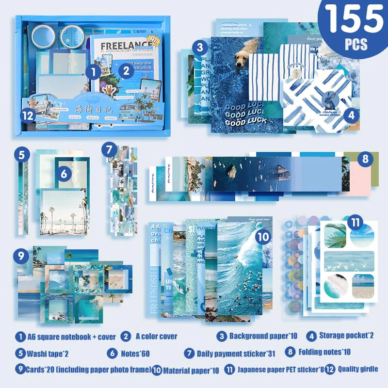 Sea Street Journaling Kit - Image 3